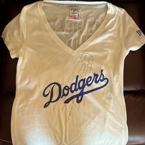 Pink Brand Dodgers Shirt